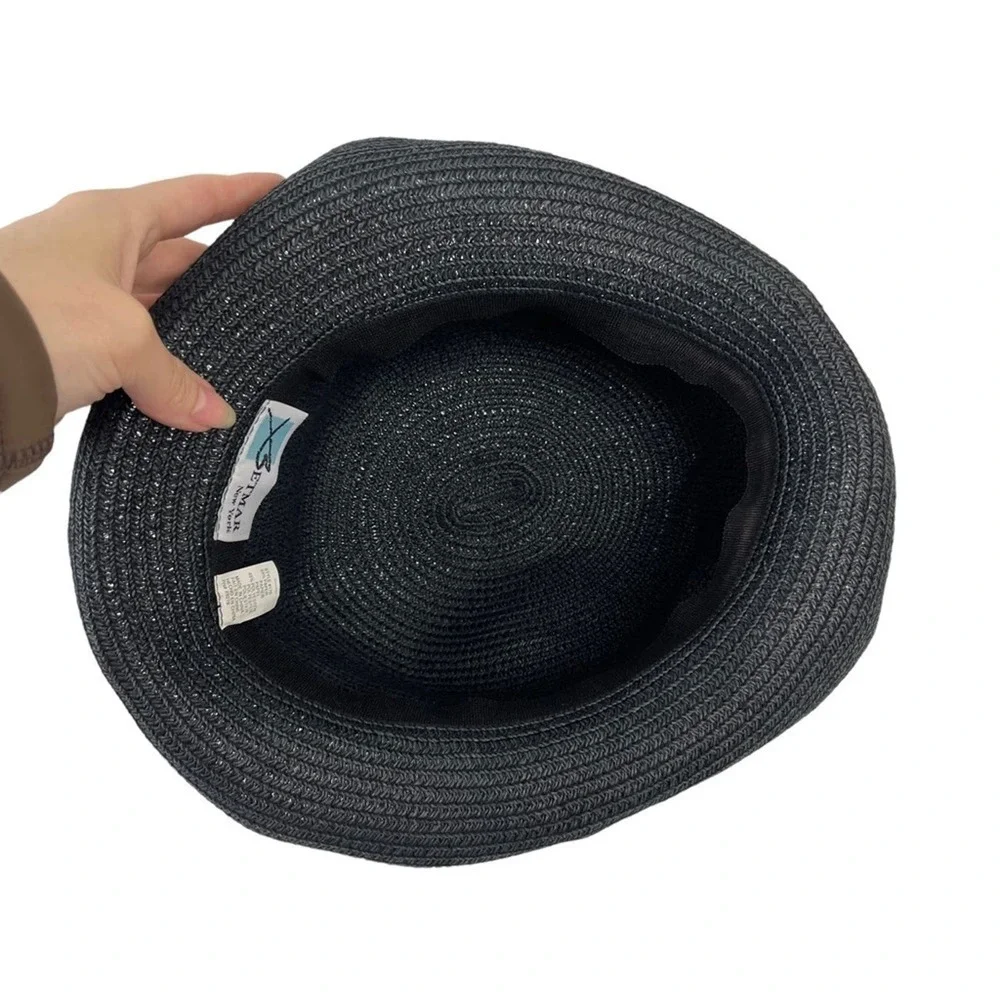 Betmar Classic Roll-up Black Floppy Sun Hat
